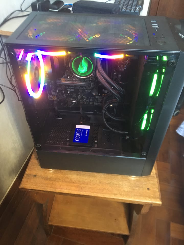 PC frente — ângulo